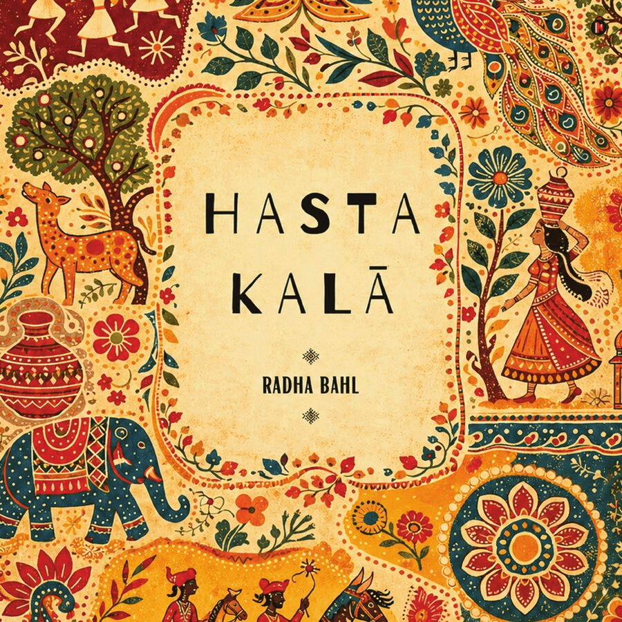 Illustrated front cover of Hasta Kalā by Radha Bahl